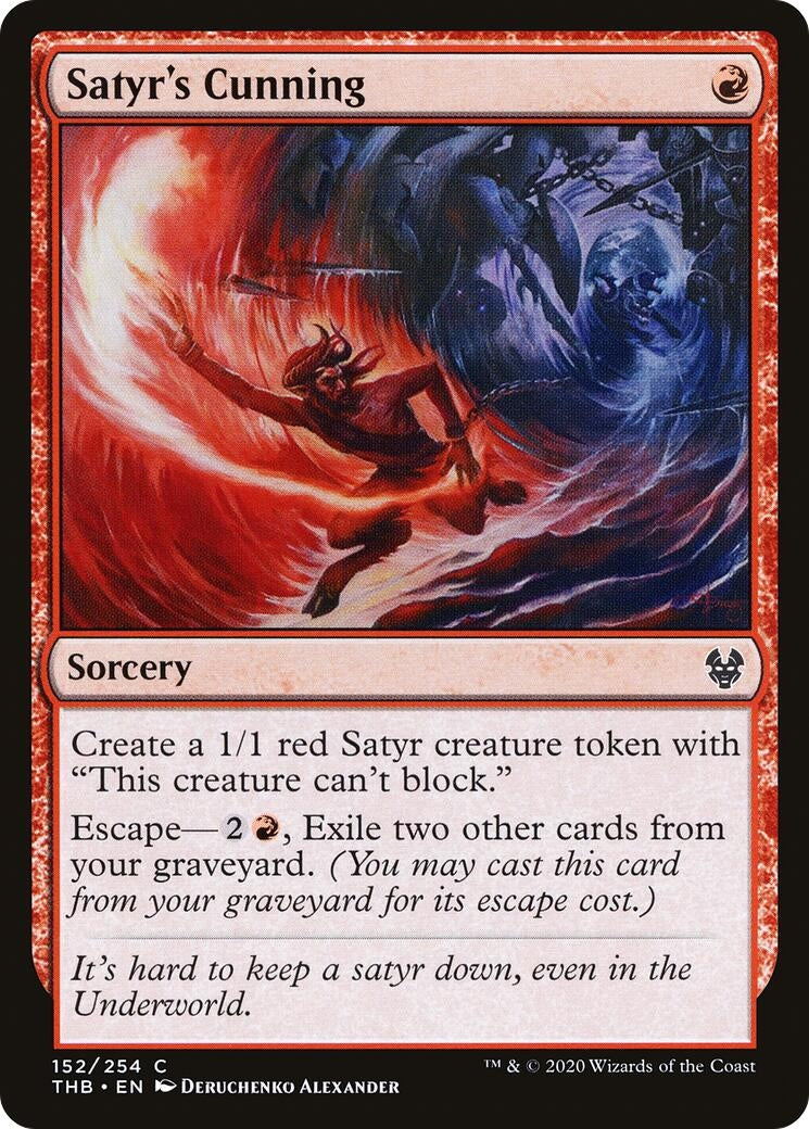 Image for Satyr's Cunning (152) (THB) - Magic: The Gathering