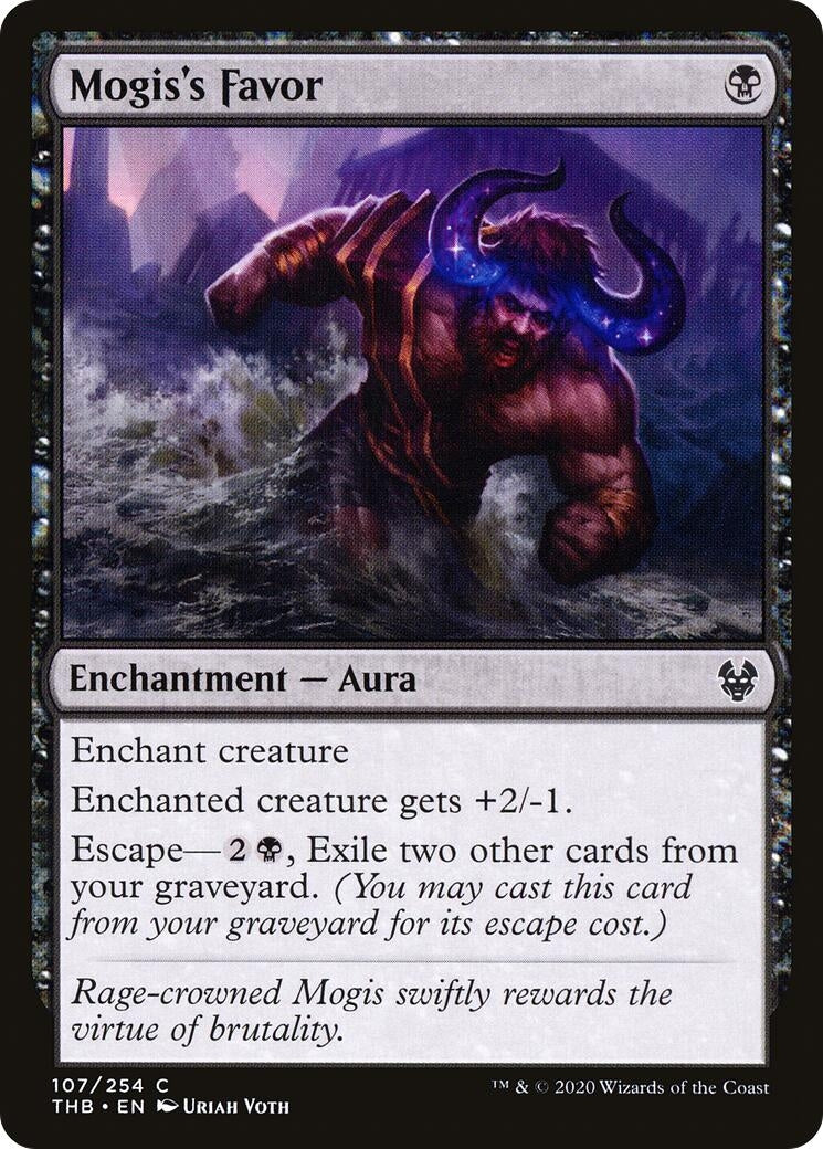 Image for Mogis's Favor (107) (THB) - Magic: The Gathering
