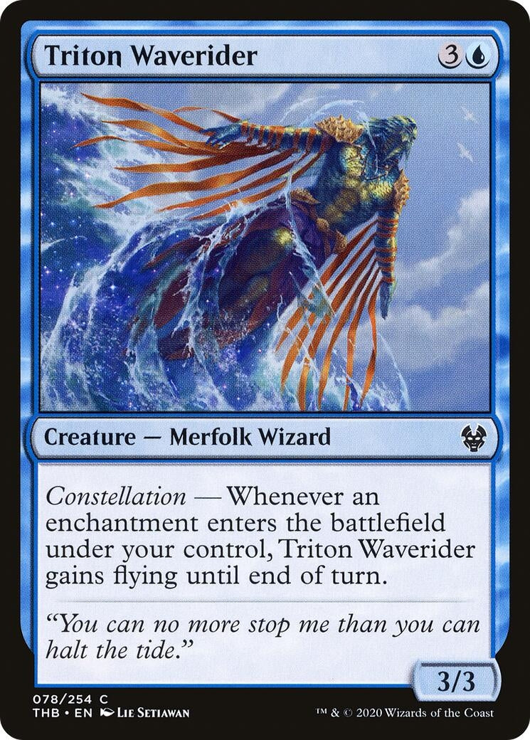 Image for Triton Waverider (78) (THB) - Magic: The Gathering
