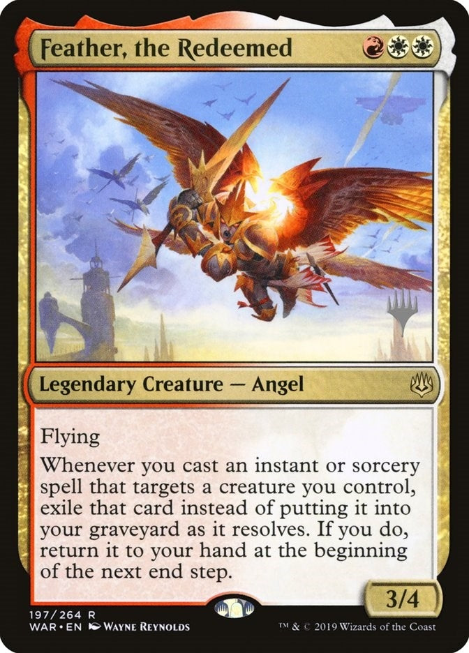 Image for Feather, the Redeemed (197) (PPTHB) - Magic: The Gathering