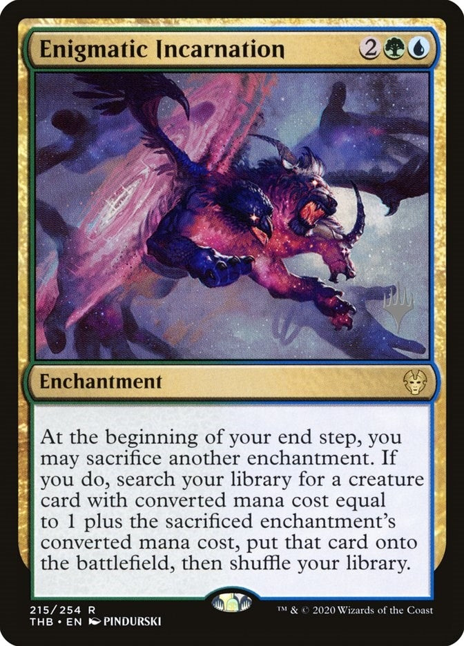 Image for Enigmatic Incarnation (215) (PPTHB) - Magic: The Gathering