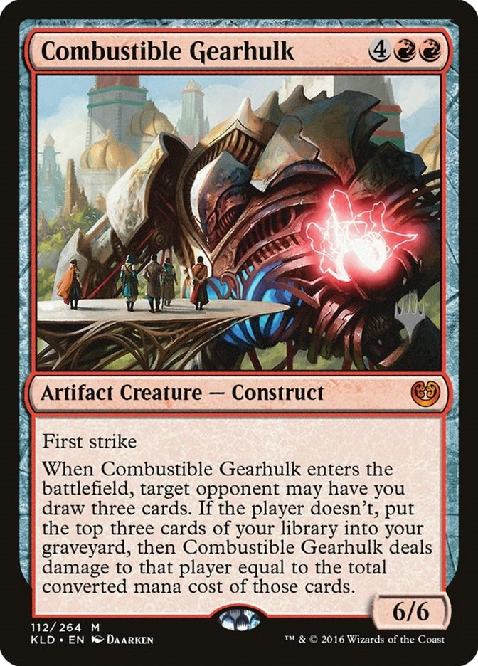 Image for Combustible Gearhulk (112) (PPTHB) - Magic: The Gathering