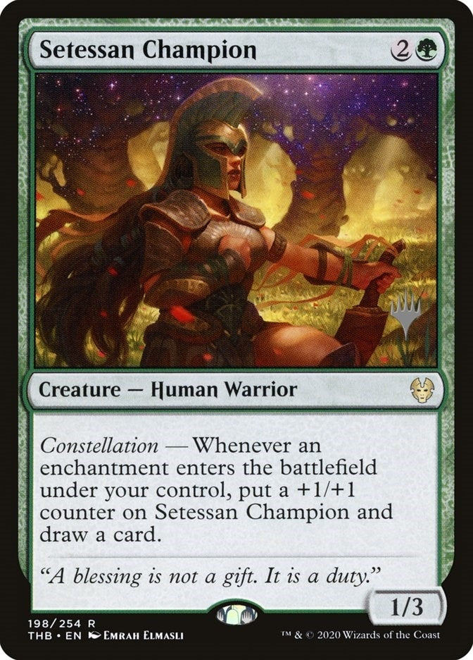 Image for Setessan Champion (198) (PPTHB) - Magic: The Gathering