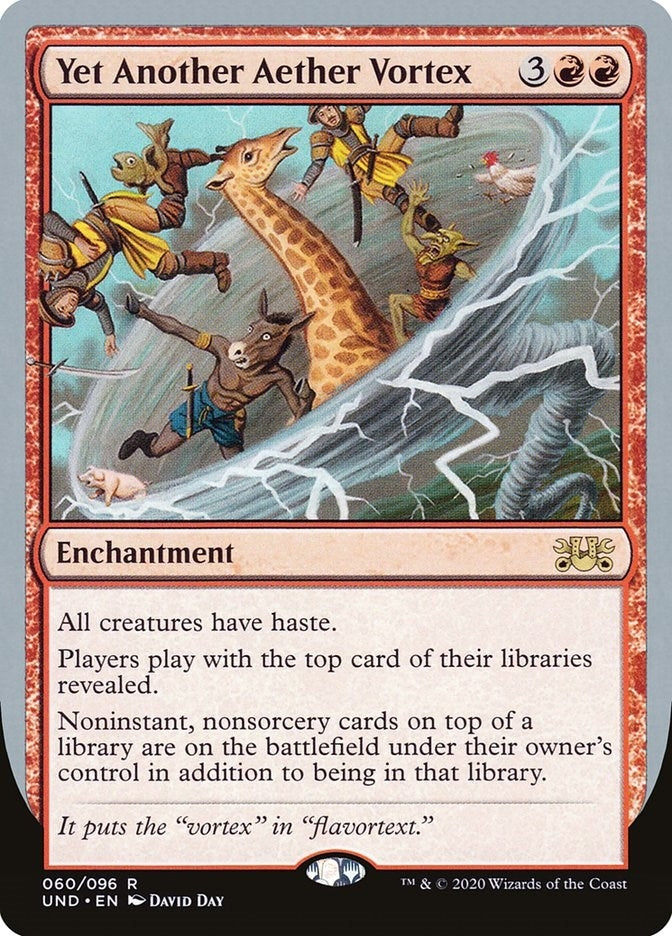 Image for Yet Another Aether Vortex (60) (UND) - Magic: The Gathering