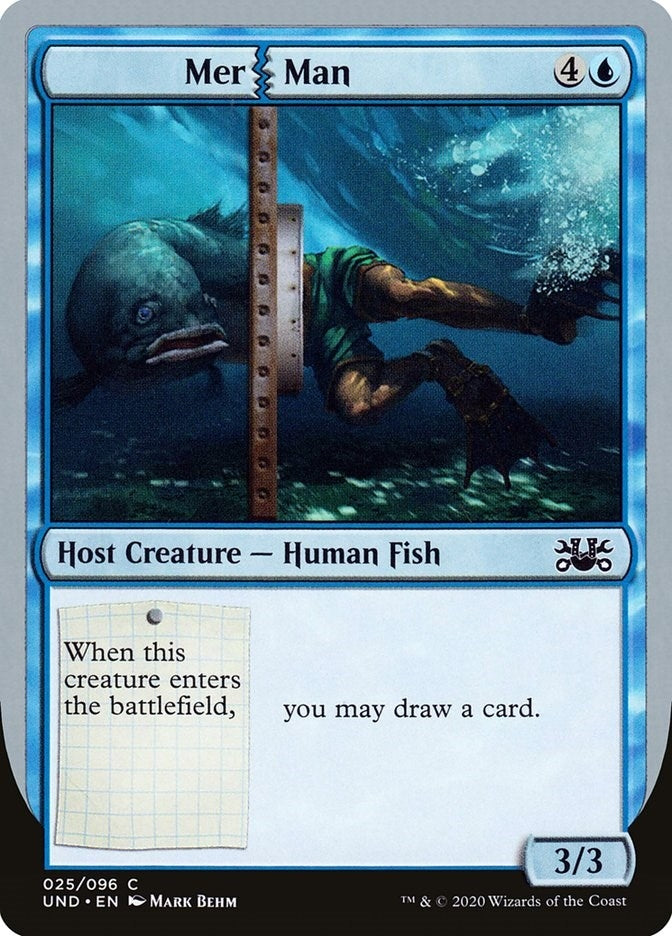 Image for Mer Man (25) (UND) - Magic: The Gathering