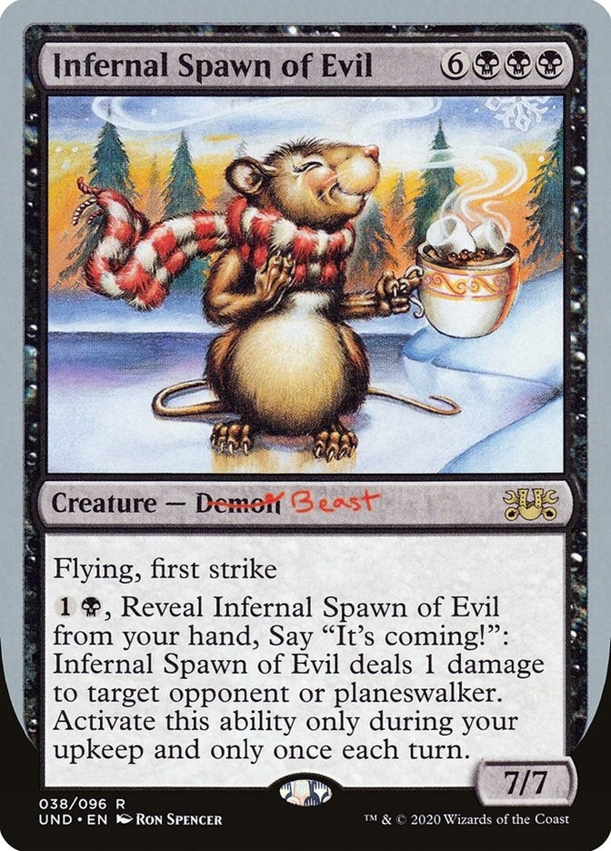 Image for Infernal Spawn of Evil (38) (UND) - Magic: The Gathering