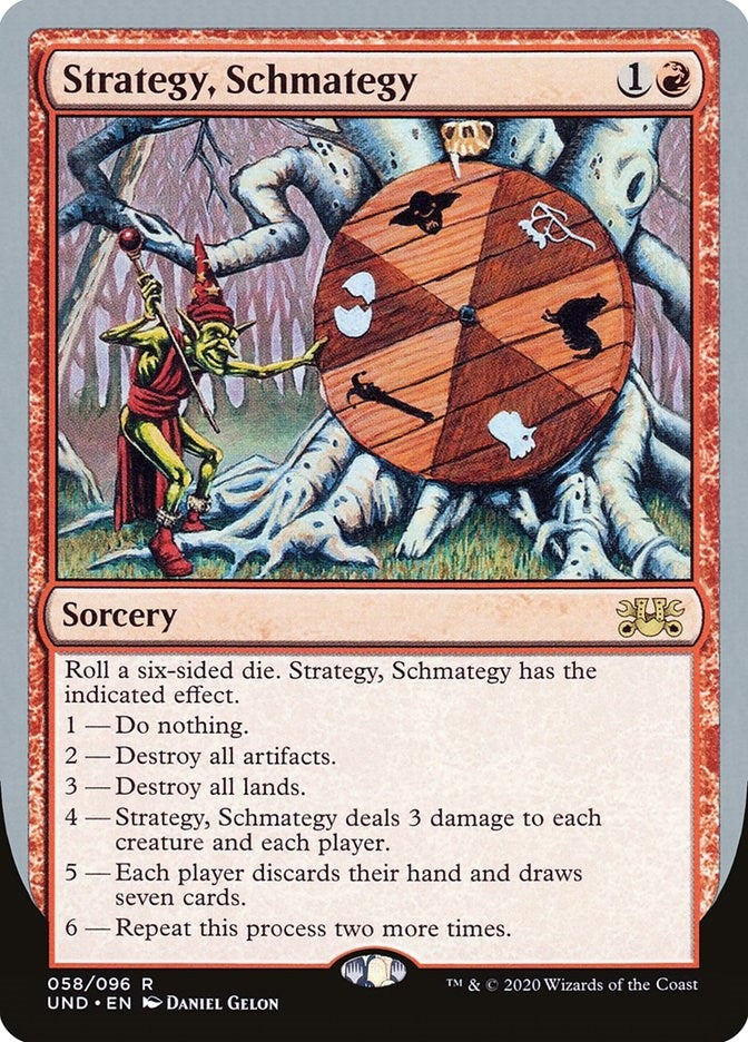 Image for Strategy, Schmategy (58) (UND) - Magic: The Gathering