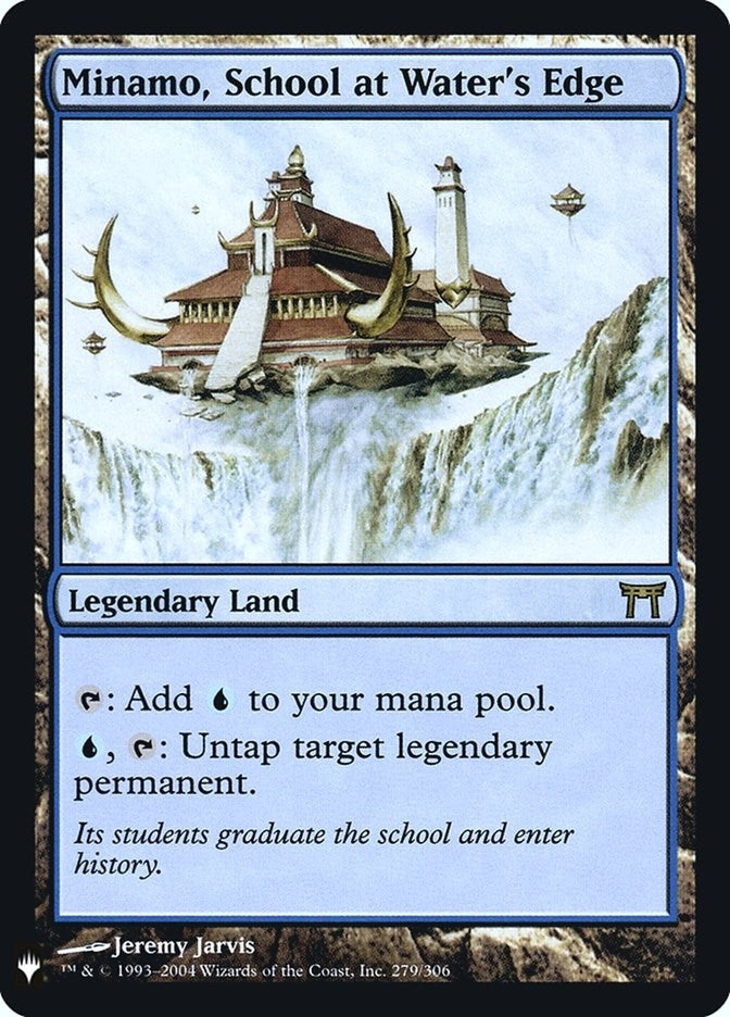 Image for Minamo, School at Water's Edge (279) (LIST) - Magic: The Gathering