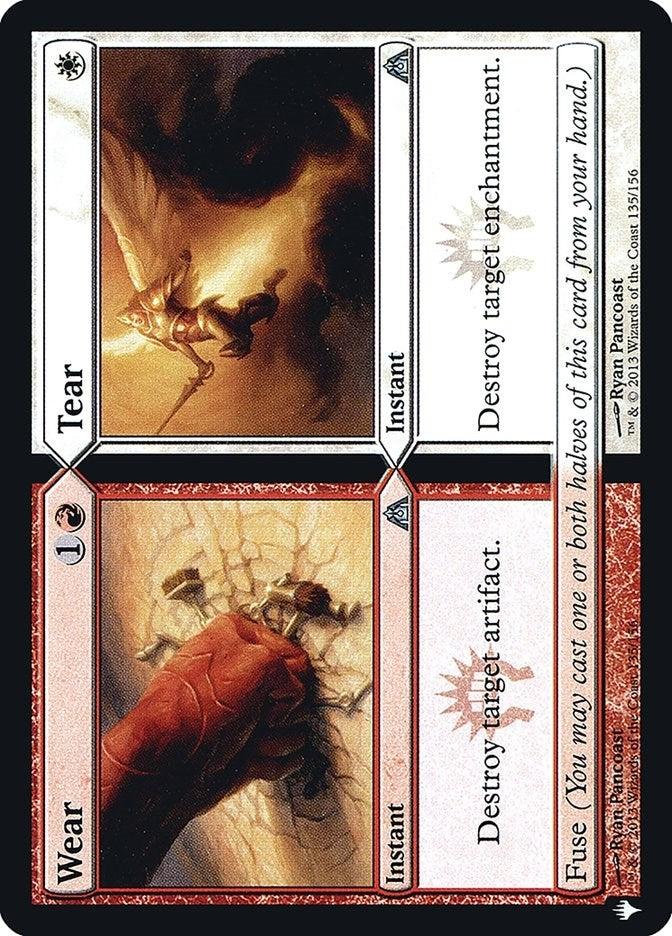Image for Wear // Tear (135) (LIST) - Magic: The Gathering