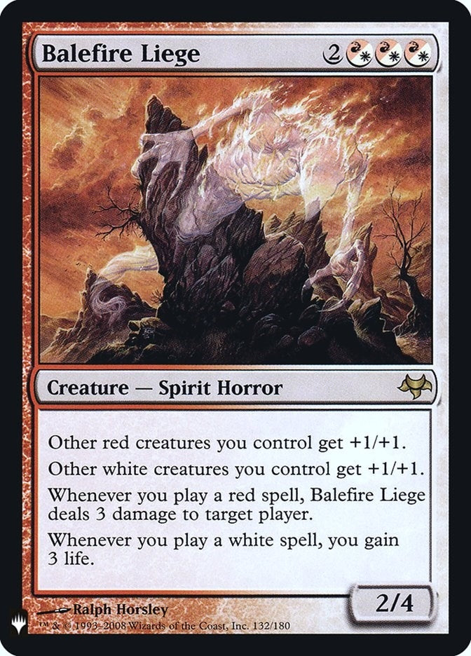 Image for Balefire Liege (132) (LIST) - Magic: The Gathering