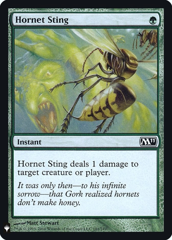 Image for Hornet Sting (181) (LIST) - Magic: The Gathering