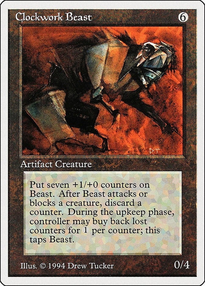 Image for Clockwork Beast (240) (SUM) - Magic: The Gathering