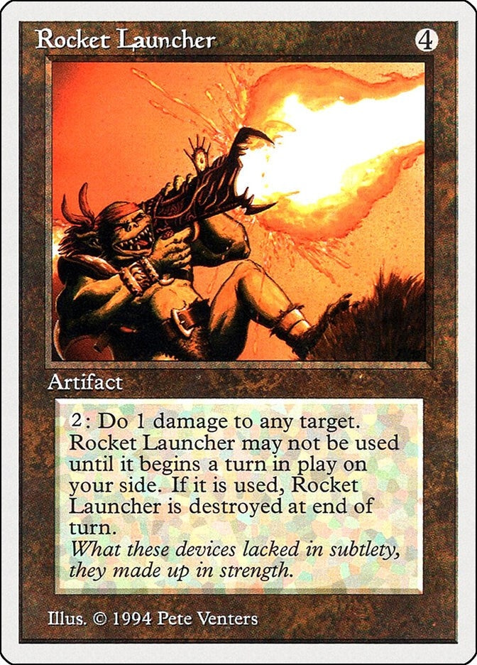 Image for Rocket Launcher (272) (SUM) - Magic: The Gathering