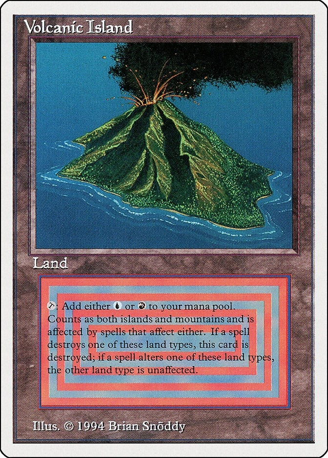Image for Volcanic Island (291) (SUM) - Magic: The Gathering