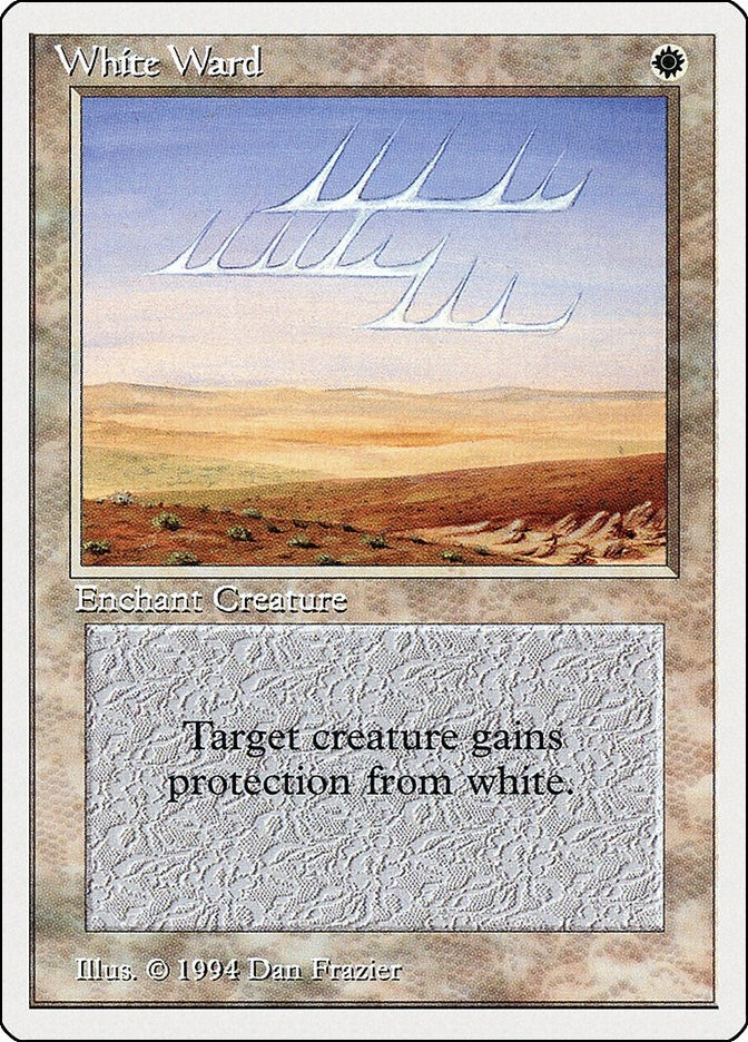 Image for White Ward (45) (SUM) - Magic: The Gathering