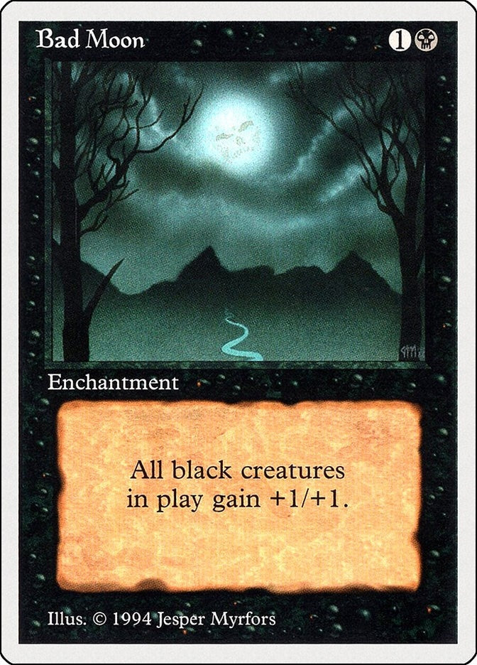 Image for Bad Moon (94) (SUM) - Magic: The Gathering
