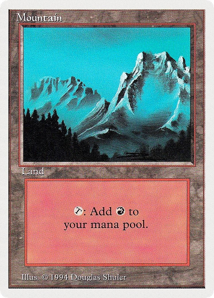 Image for Mountain (B) (302) (SUM) - Magic: The Gathering