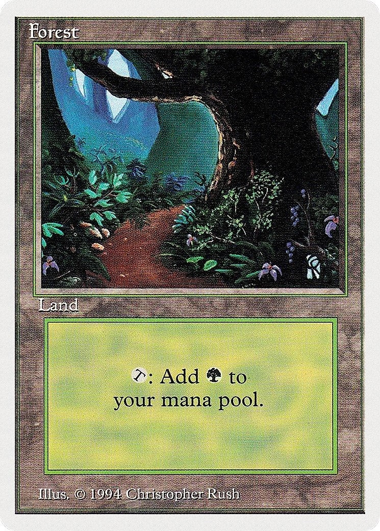 Image for Forest (B) (305) (SUM) - Magic: The Gathering