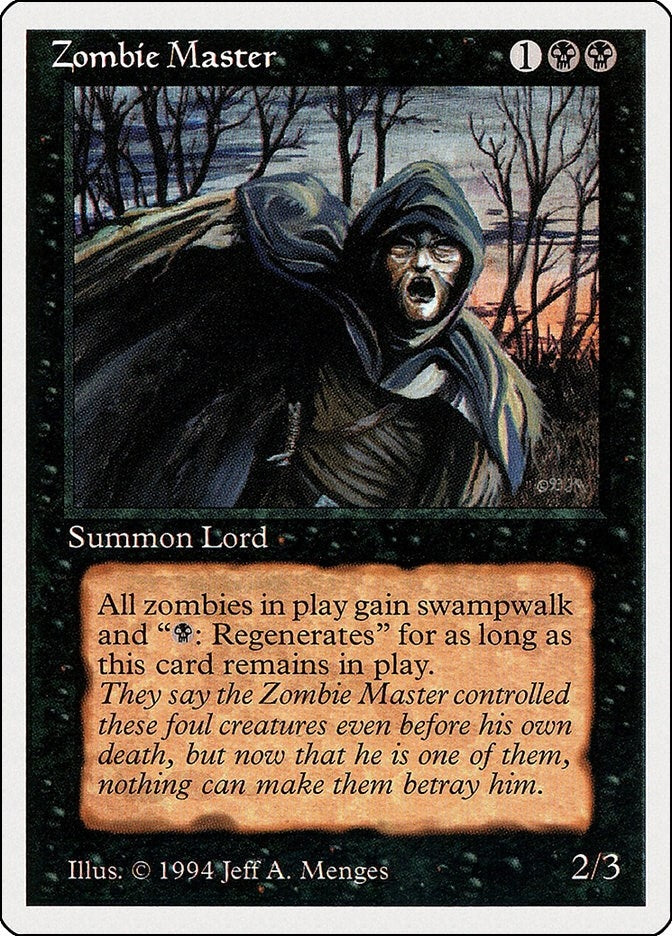 Image for Zombie Master (138) (SUM) - Magic: The Gathering