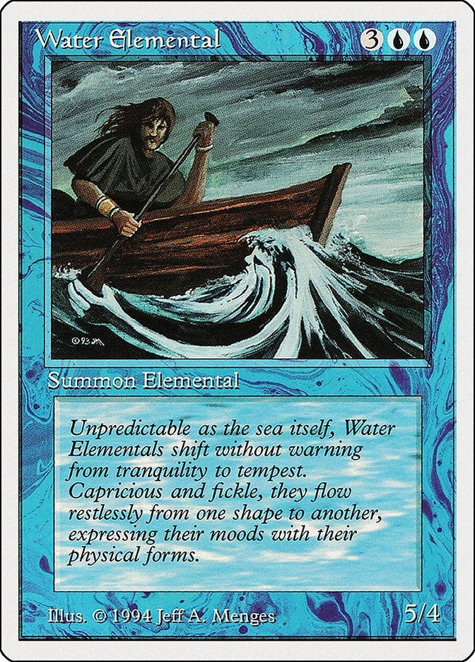 Image for Water Elemental (92) (SUM) - Magic: The Gathering