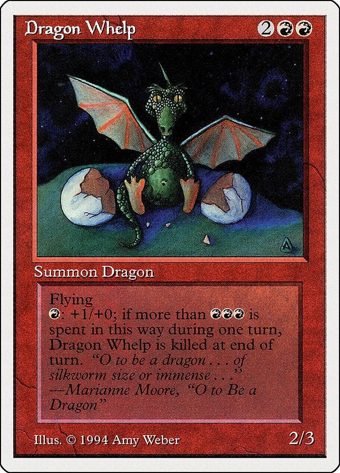 Image for Dragon Whelp (143) (SUM) - Magic: The Gathering