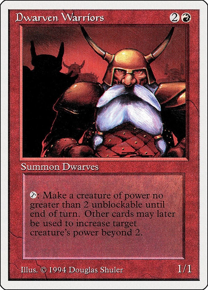 Image for Dwarven Warriors (144) (SUM) - Magic: The Gathering