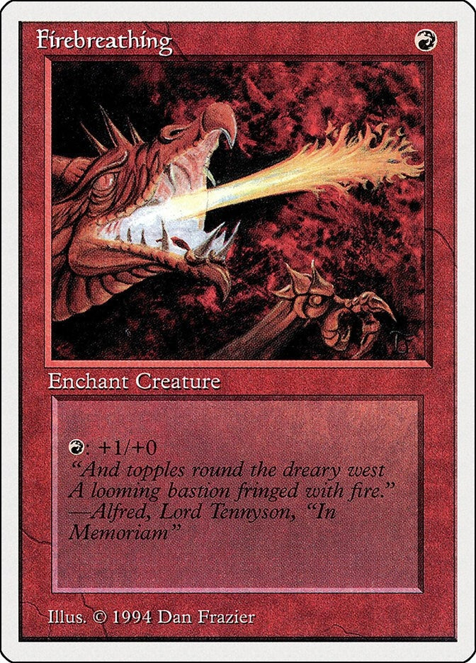 Image for Firebreathing (151) (SUM) - Magic: The Gathering