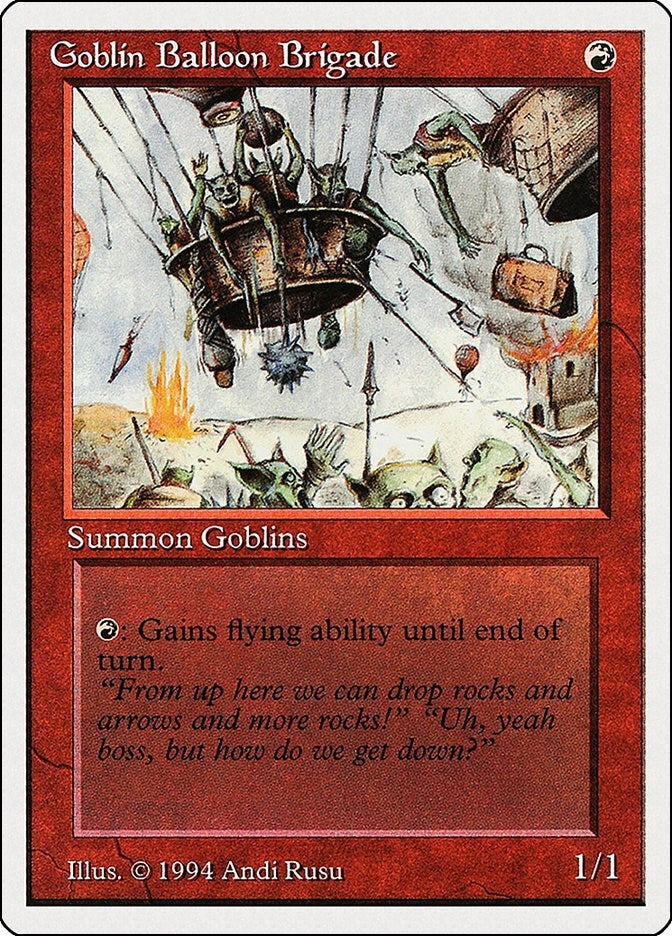 Image for Goblin Balloon Brigade (154) (SUM) - Magic: The Gathering