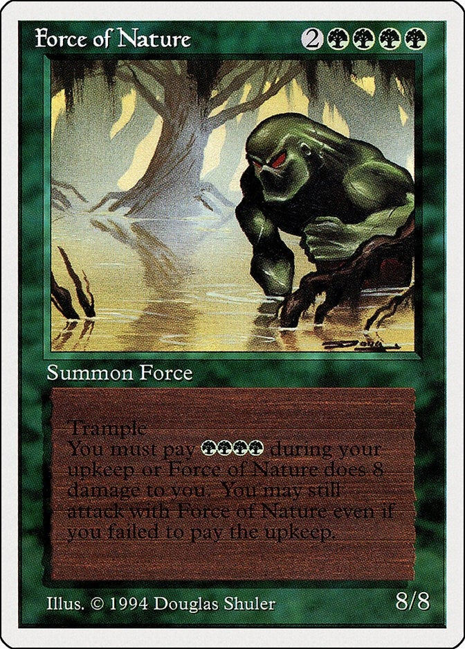 Image for Force of Nature (196) (SUM) - Magic: The Gathering