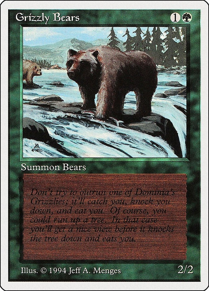 Image for Grizzly Bears (201) (SUM) - Magic: The Gathering
