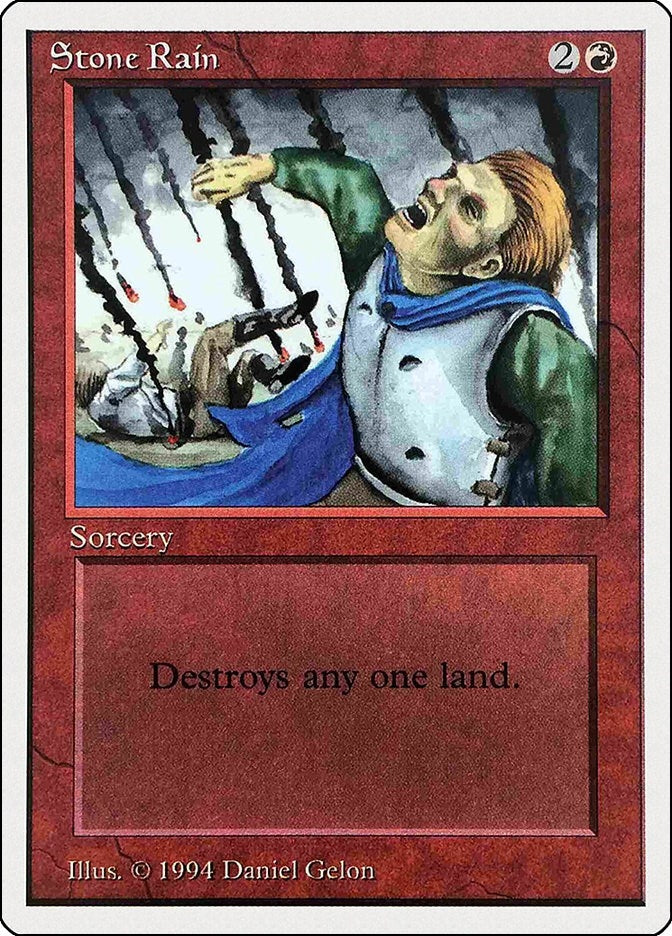 Image for Stone Rain (180) (SUM) - Magic: The Gathering