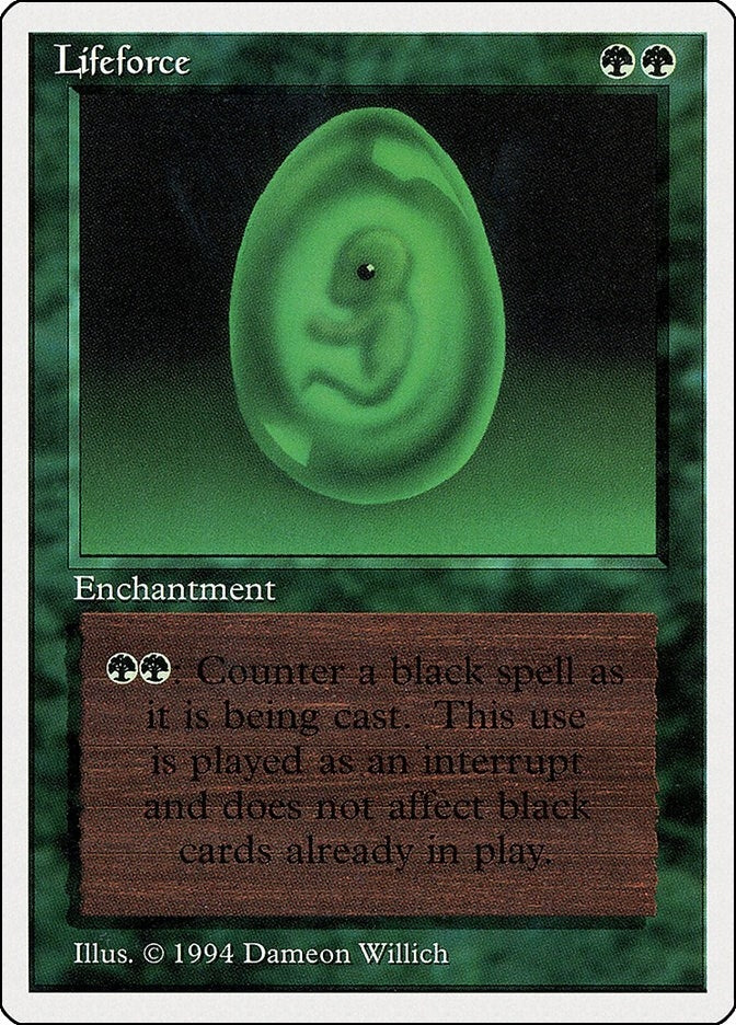 Image for Lifeforce (207) (SUM) - Magic: The Gathering