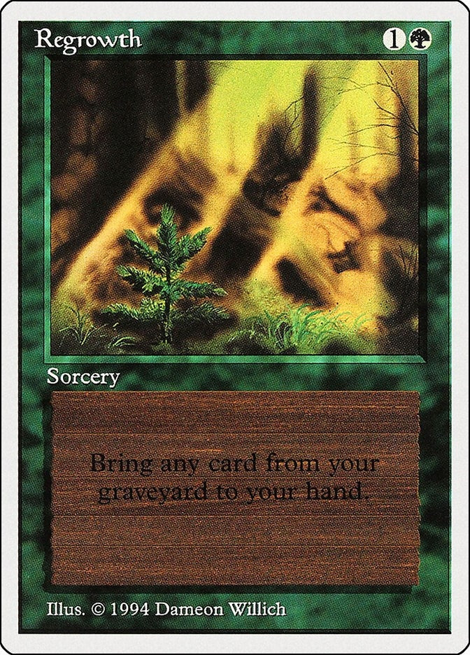 Image for Regrowth (214) (SUM) - Magic: The Gathering