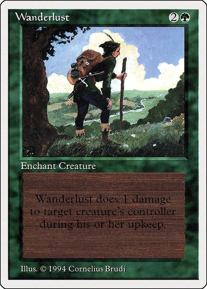 Image for Wanderlust (227) (SUM) - Magic: The Gathering