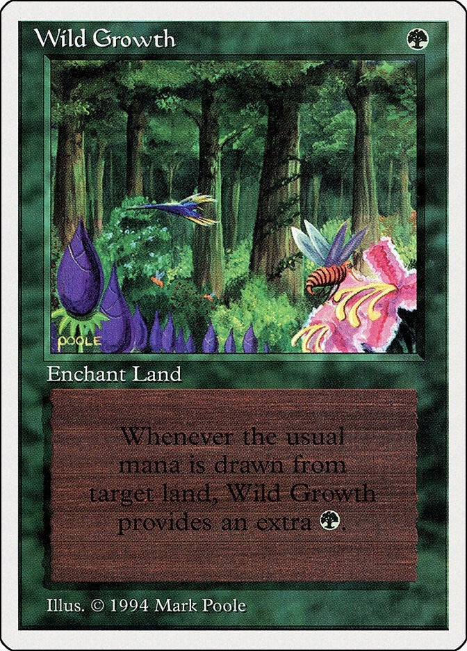 Image for Wild Growth (230) (SUM) - Magic: The Gathering