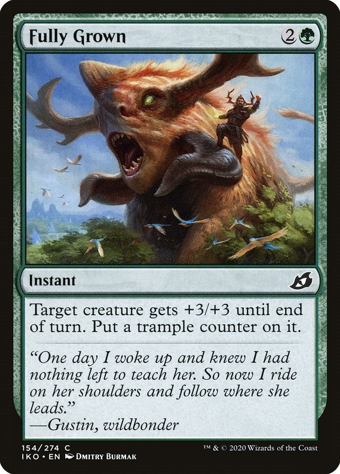 Image for Fully Grown (154) (IKO) - Magic: The Gathering