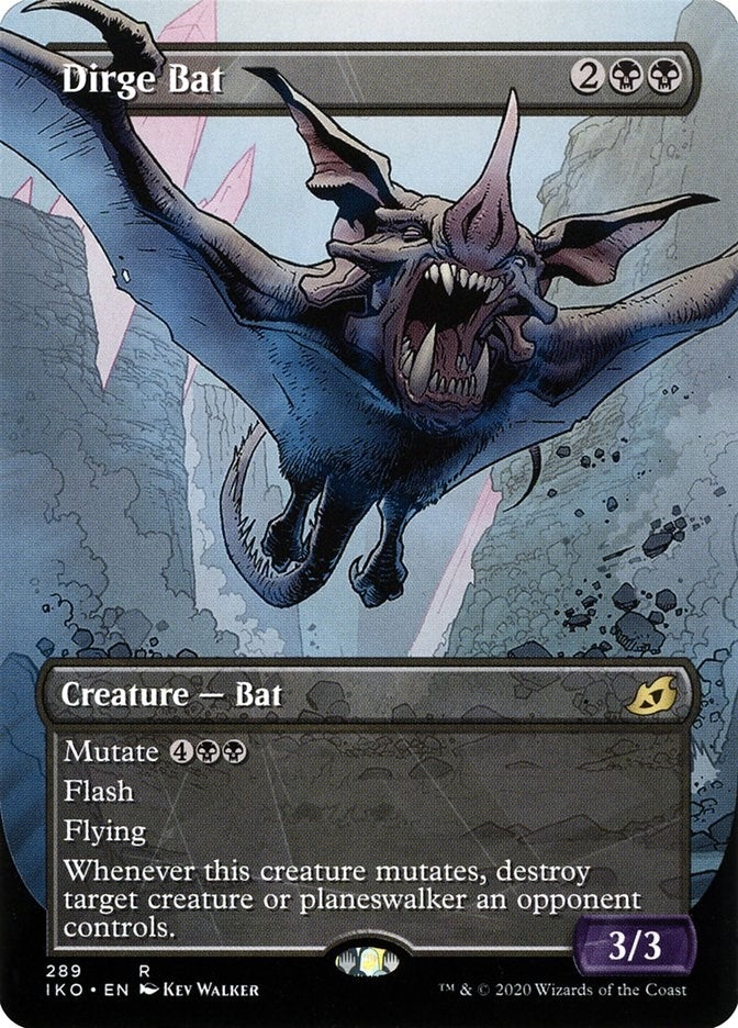Image for Dirge Bat (Showcase) (289) (IKO) - Magic: The Gathering
