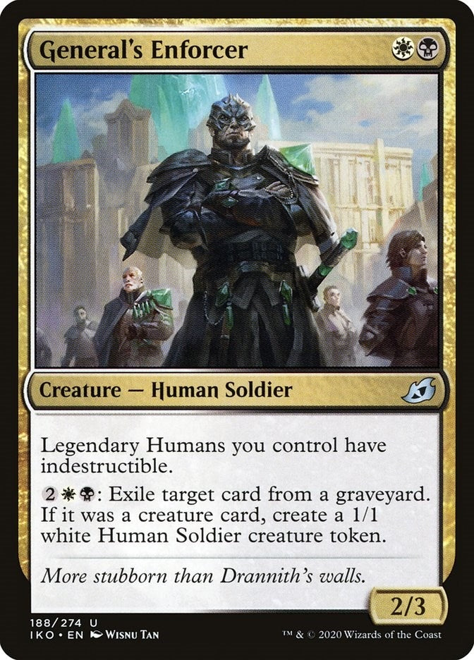 Image for General's Enforcer (188) (IKO) - Magic: The Gathering