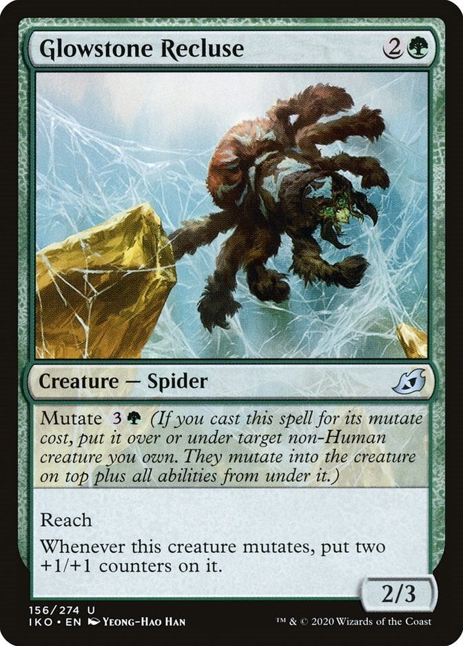 Image for Glowstone Recluse (156) (IKO) - Magic: The Gathering