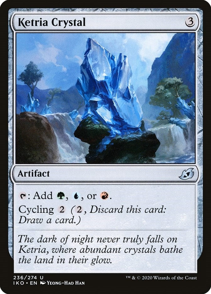 Image for Ketria Crystal (236) (IKO) - Magic: The Gathering