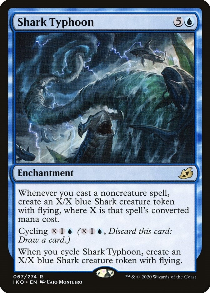 Image for Shark Typhoon (67) (IKO) - Magic: The Gathering