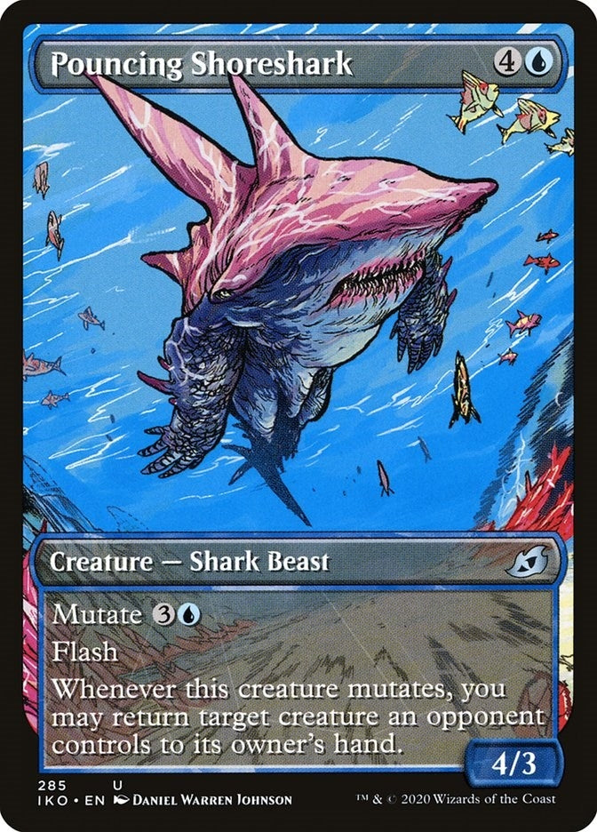 Image for Pouncing Shoreshark (Showcase) (285) (IKO) - Magic: The Gathering