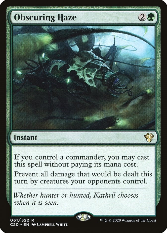 Image for Obscuring Haze (61) (C20) - Magic: The Gathering