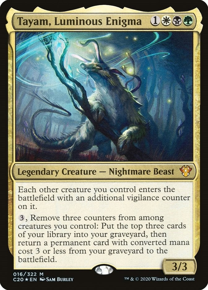 Image for Tayam, Luminous Enigma (16) (C20) - Magic: The Gathering