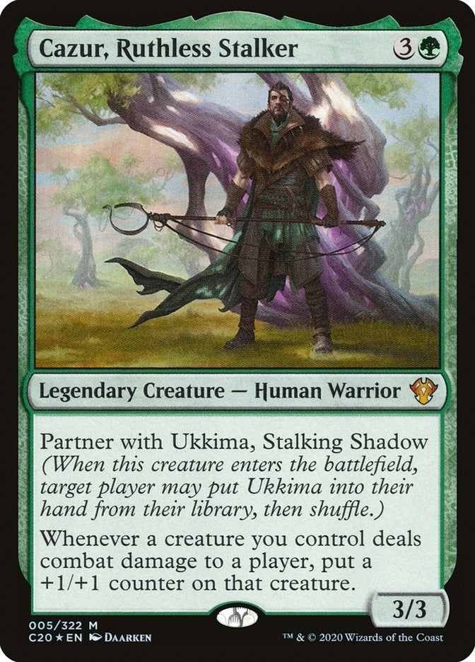 Image for Cazur, Ruthless Stalker (5) (C20) - Magic: The Gathering