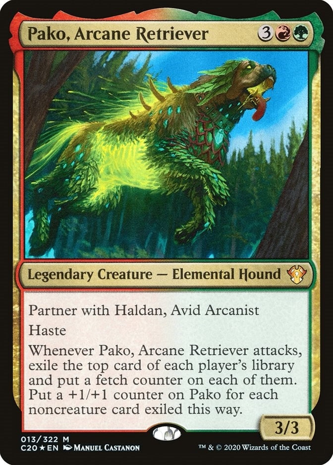 Image for Pako, Arcane Retriever (13) (C20) - Magic: The Gathering