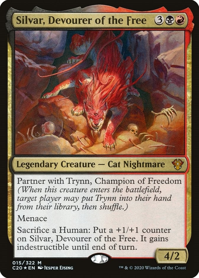Image for Silvar, Devourer of the Free (15) (C20) - Magic: The Gathering