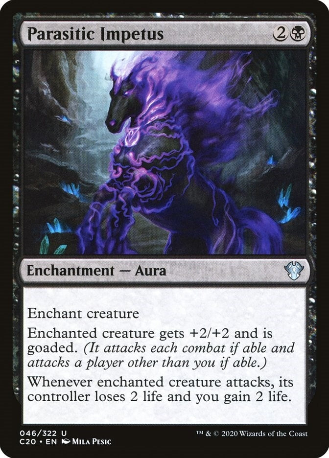 Image for Parasitic Impetus (46) (C20) - Magic: The Gathering