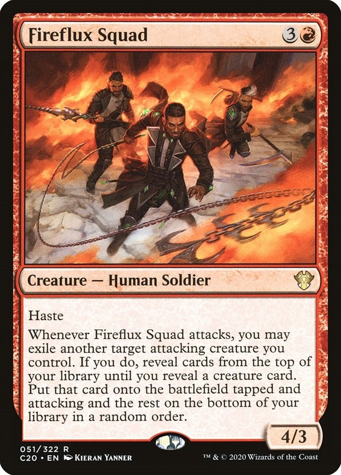Image for Fireflux Squad (51) (C20) - Magic: The Gathering