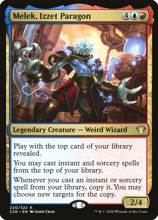 Image for Melek, Izzet Paragon (220) (C20) - Magic: The Gathering